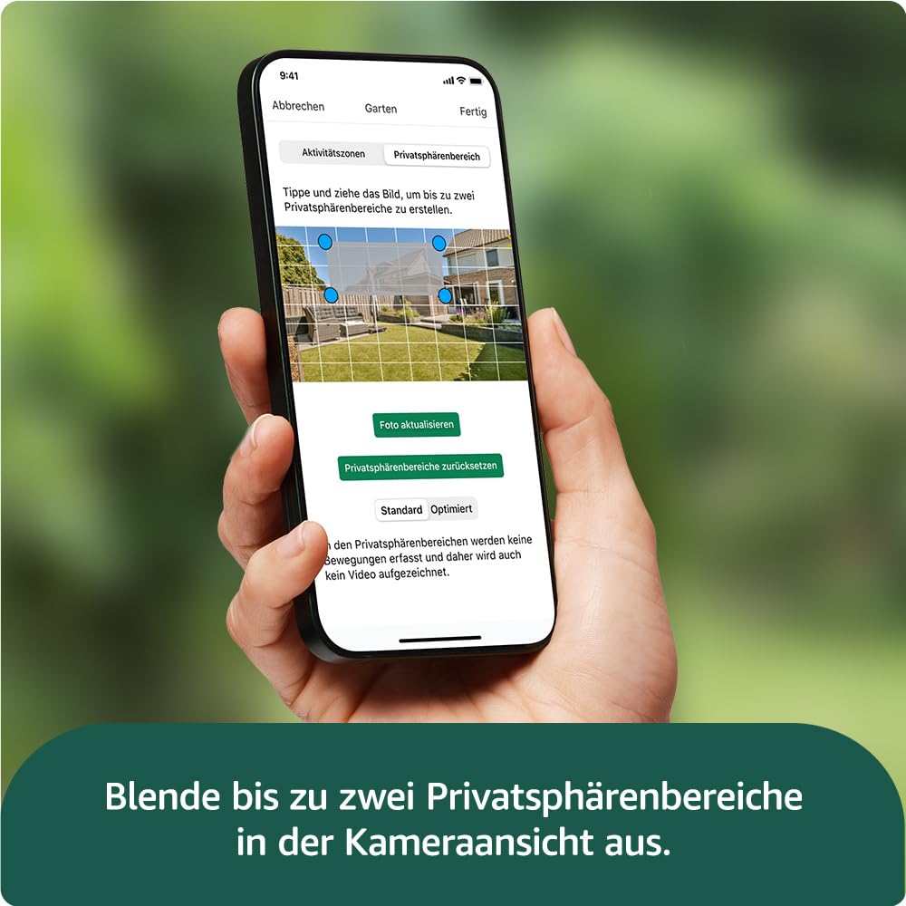 Blink-Kamera Outdoor 4 | Kabellose intelligente HD-Sicherheitskamera, zwei Jahre Batterielaufzeit, funktioniert mit Alexa | 1-Kamera-System mit enthaltenem Sync Module Core | IP65